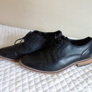 MADDEN Ortholite Black Oxford Lace-Up Dress Shoes – Mens 8.5